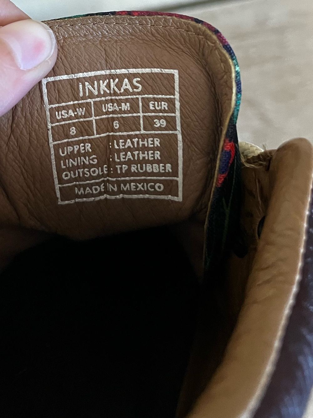 Inkkas Sokoke Camping Boots Women’s Size 8 Colorful - Picture 9 of 10